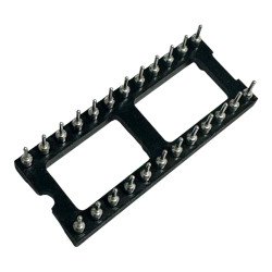 DIP DIC Integrated Circuit Socket 24pin 24 Position 83624