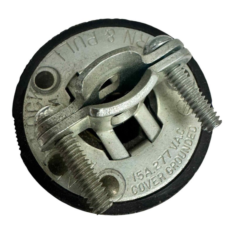 Hart Lock Connector Turn & Pull Plug 15A/277Vac