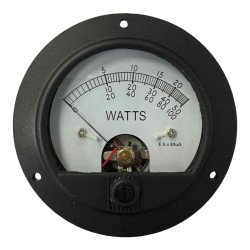 Panel Meter Face 30ua Replacement for Bird 43 Thruline Wattmeter Slug