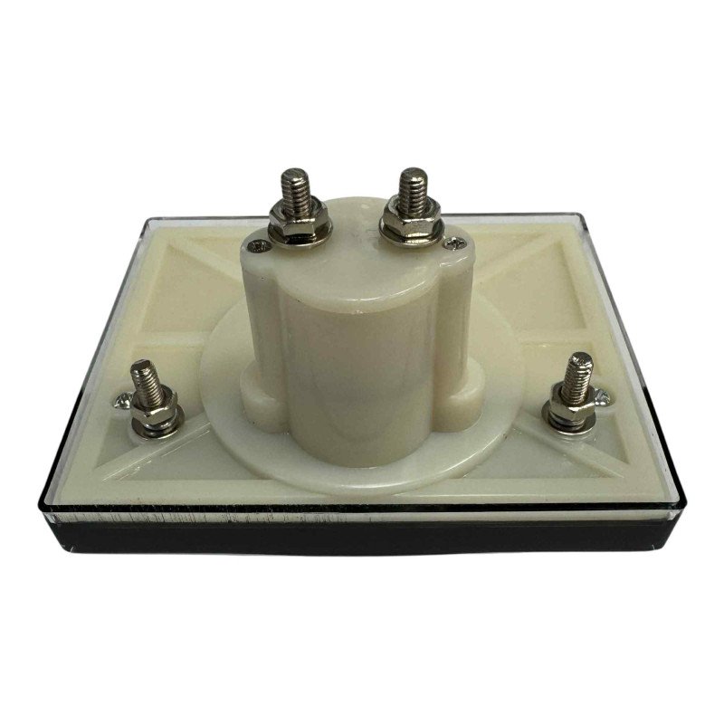 Rectangular DC Panel Meter Voltmeter 0–10000V, 4x3.5" High Voltage Meter 10kv