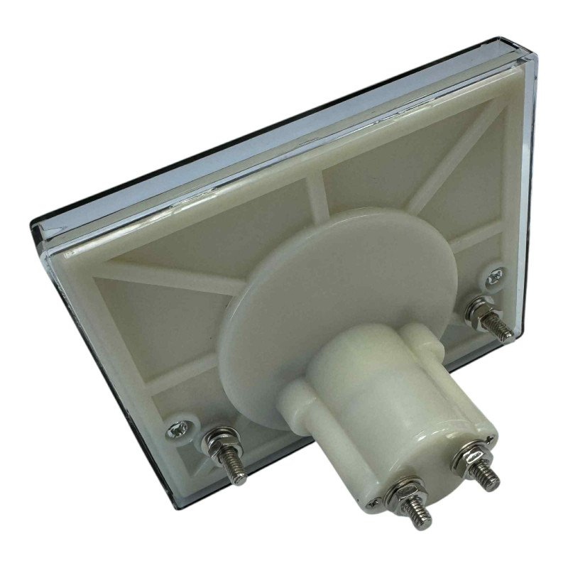Rectangular DC Panel Meter Voltmeter 0–2000V, 4x3.5" High Voltage Meter 2kv