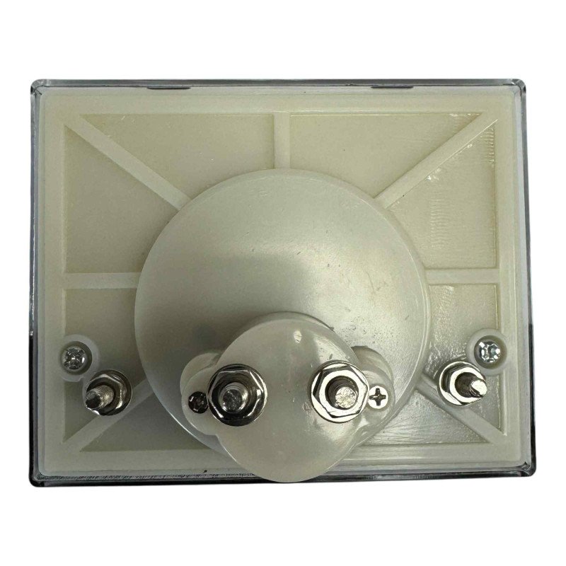 Rectangular DC Panel Meter Voltmeter 0–2000V, 4x3.5" High Voltage Meter 2kv