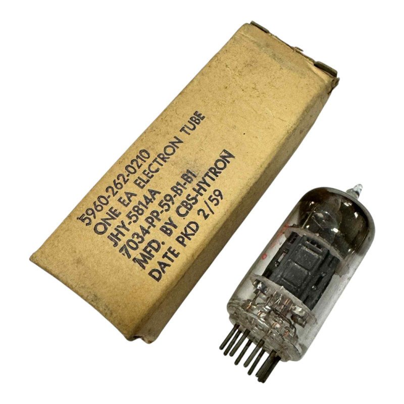 JHY 5814A RCA Electron Vacuum Tube Valve
