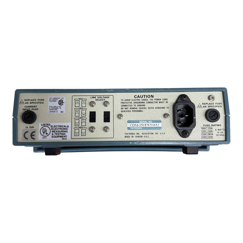 CDM250 Tektronix 3 1/2 Digit Digital Multimeter SN:CDM-250TW53652