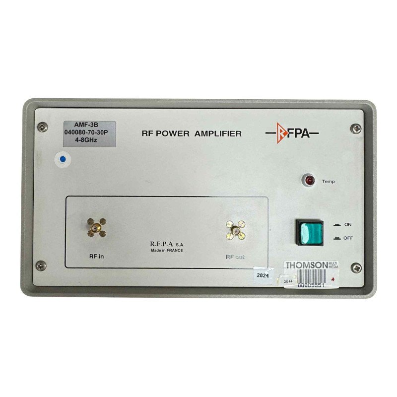 AMF-3B-040080-70-30P RFPA RF Microwave Power Amplifier 4-8Ghz 30db SMA
