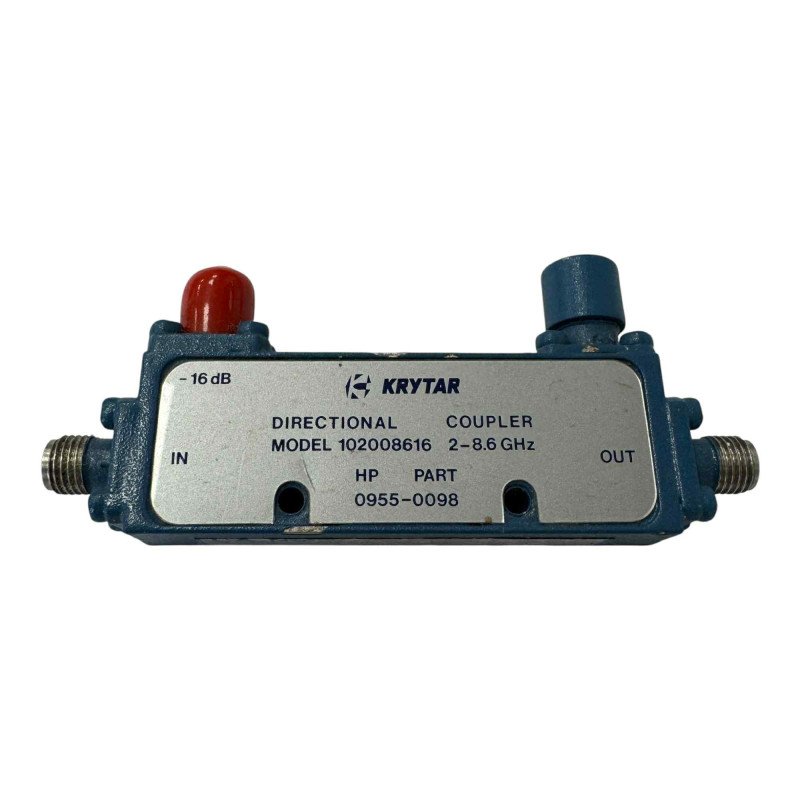 102008616 Krytar Coaxial Directional Coupler SMA 2-8.6Ghz 16db