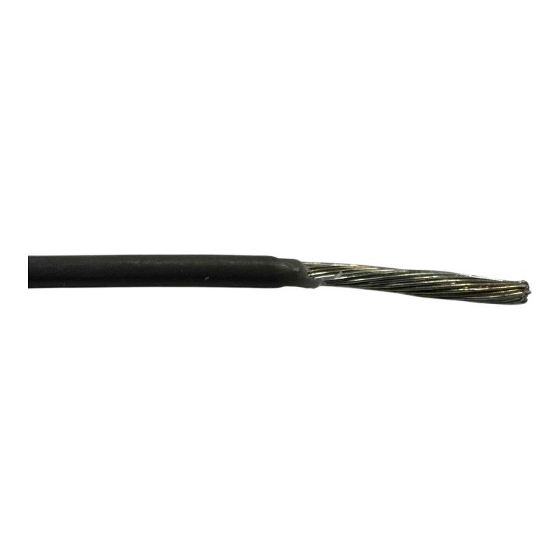 Multi-Conductor 32x0.2mm Cable Teflon PTFE 18 AWG 600V Grey, 1 Meter
