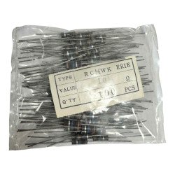 Errie Resistor Carbon Film 10Mohm 10M 1/2W 10% [Qtyx100]
