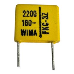 FKC-3Z Wima Capacitor Radial Film 2200pF 2.2nF 160V 10%