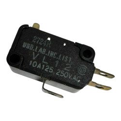 VL12 Und Lab SPDT Snap Action Pushbutton Microswitch 10A/125-250Vac 83766