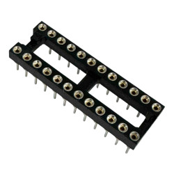 DIP DIC Integaretd Circuit Socket 24 Position 24 Pin 83778