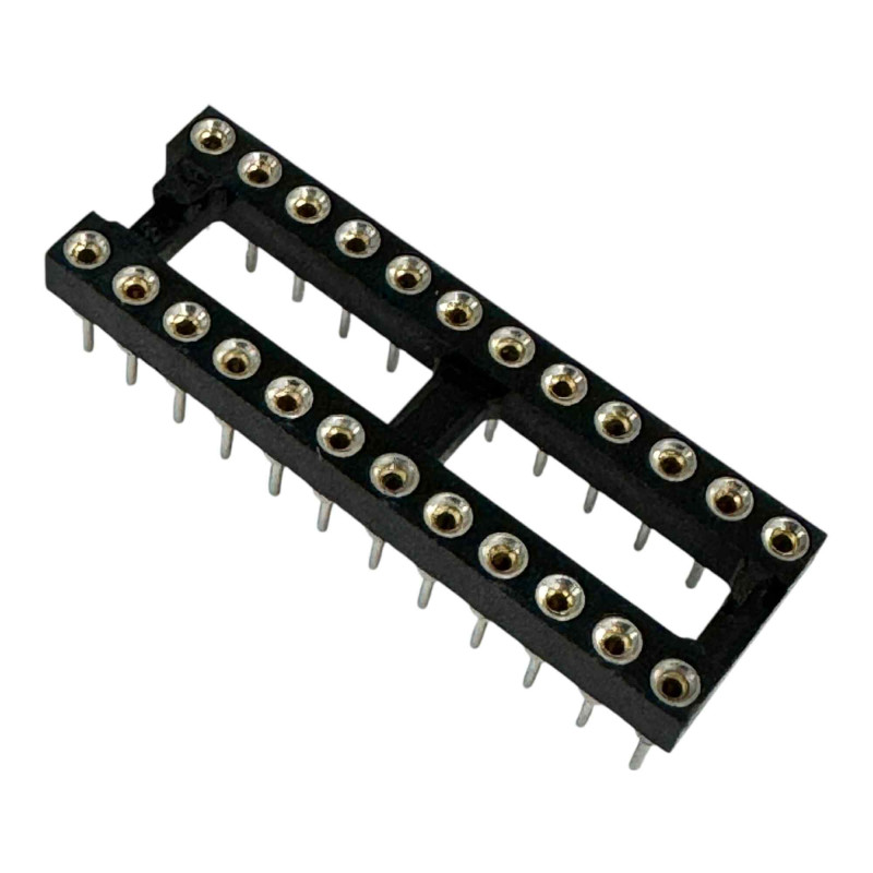 DIP DIC Integaretd Circuit Socket 24 Position 24 Pin 83778