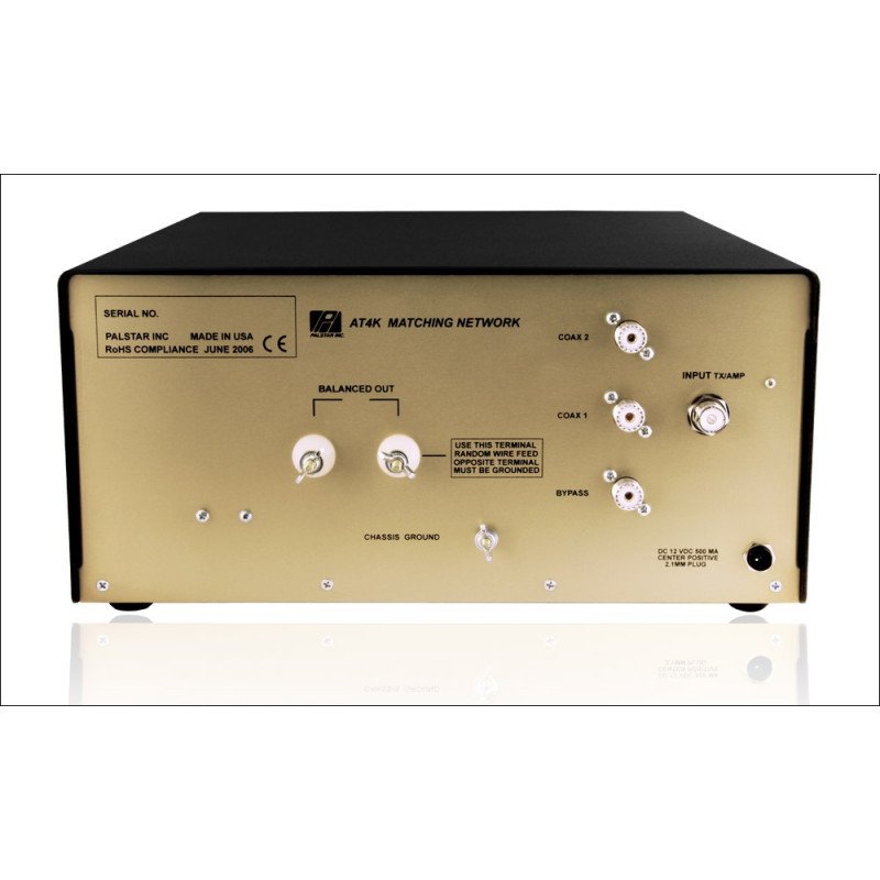 AT4K Palstar Manual Antenna Tuner 2500W