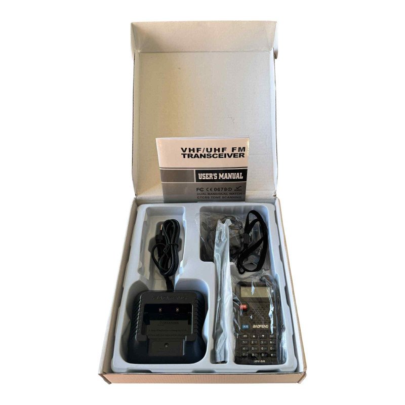 UV-5R Baofeng 2 Way Radio Transceiver Handheld UHF/VHF 8W LO/HI