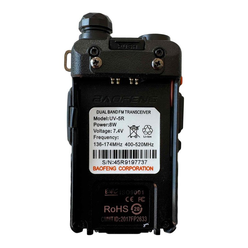 UV-5R Baofeng 2 Way Radio Transceiver Handheld UHF/VHF 8W LO/HI