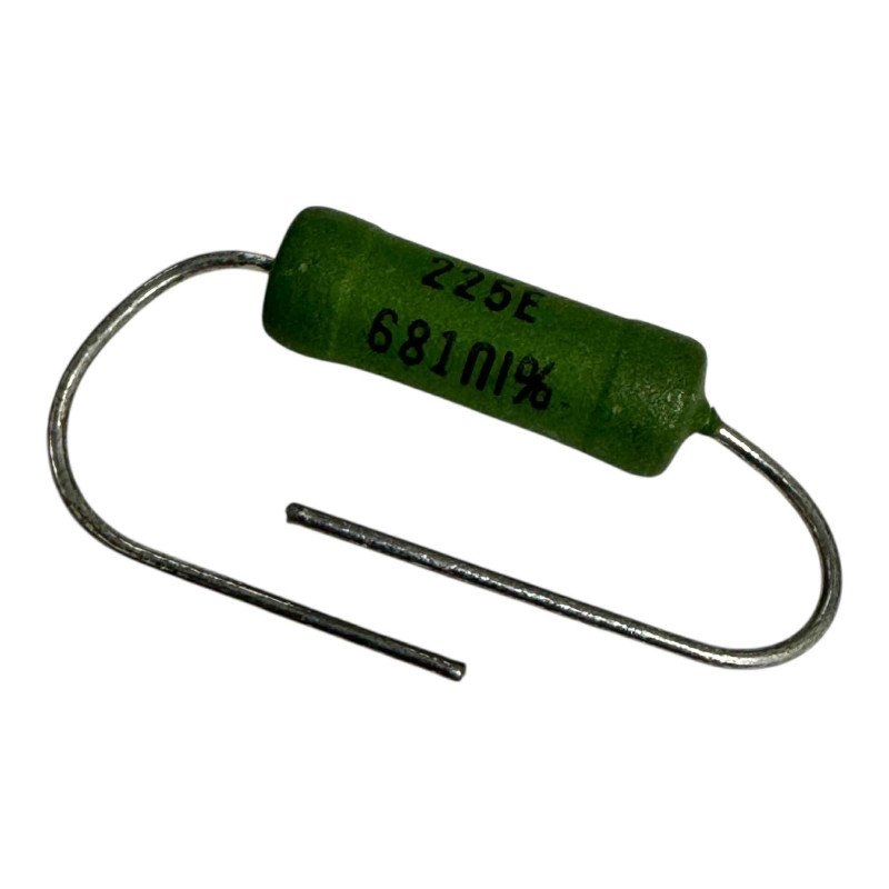 225E Fixed Axial Power Wirewound Resistor 680Ohm 680R 1W 1%