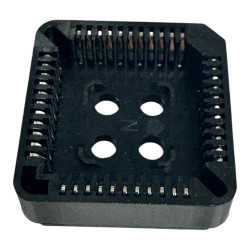 PLCC Panel Mount Integrated Circuit Socket 44 Position 44 Pin