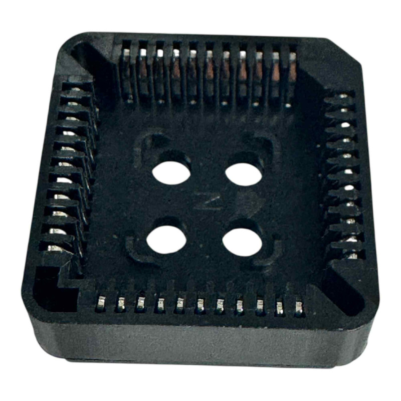 PLCC Panel Mount Integrated Circuit Socket 44 Position 44 Pin