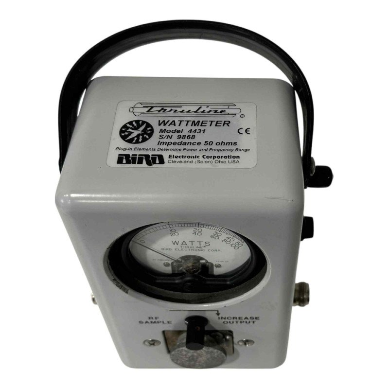 4431 Bird RF Wattmeter Leather Case sn:9868
