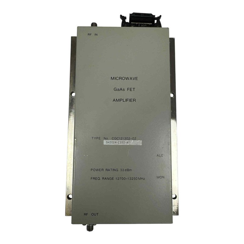 CGC121302-02 Fujitsu GaAs Fet Microwave Amplifier 12700-13250Mhz 33dBm