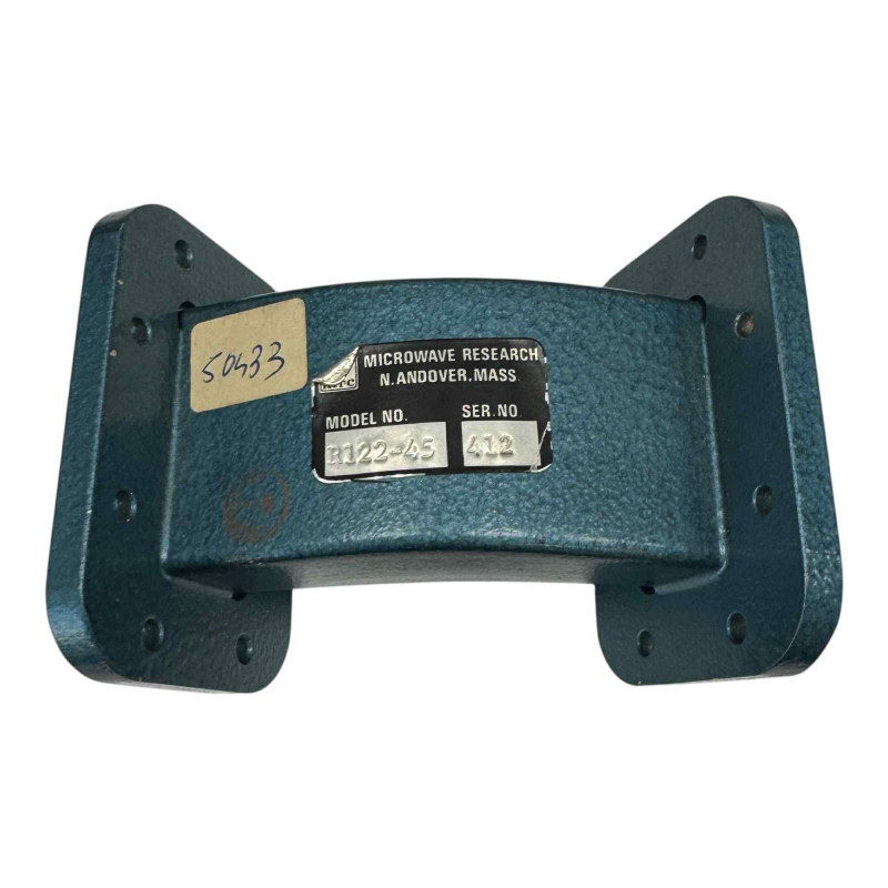 R122-45 MRC Waveguide Double Ridge E-Bend 45 WRD-350 WRD350