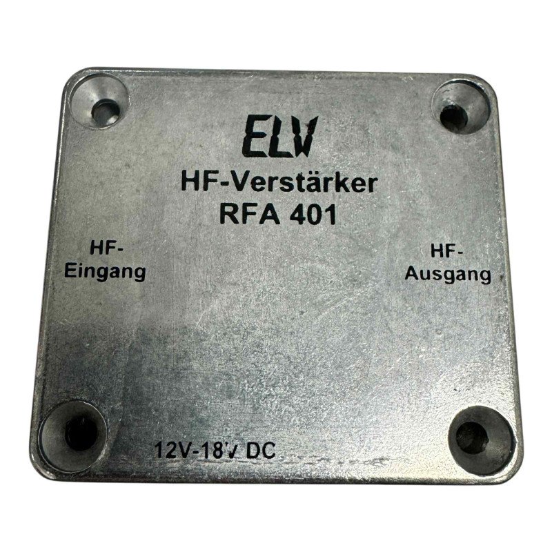RFA401 ELV RF Amplifier 12-18Vdc 10MHz-1.3GHz 10dBM