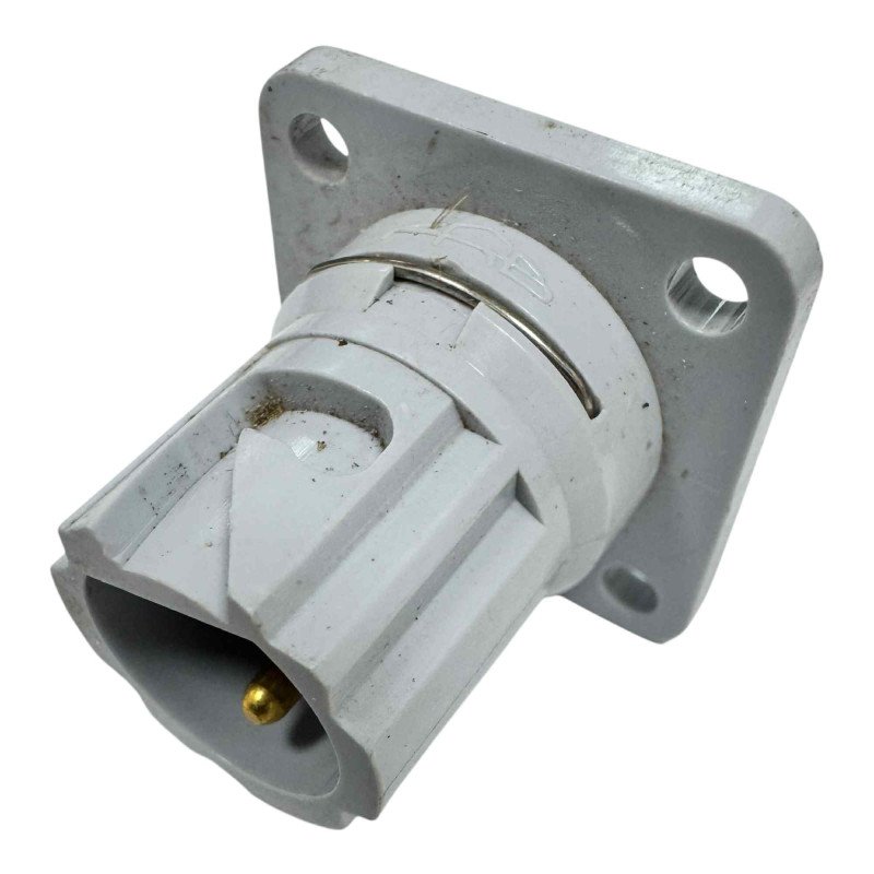 FRB 4 Hole Flange Panel Mount Turn Lock Connector 3 Position 3 Pin Male