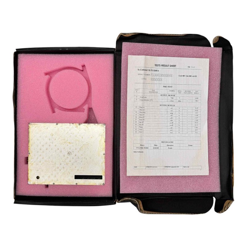 3AL93539AAAA-02 Teleoptix 10.72Gbps DWDM Fiber Optic Transmitter Tx Module