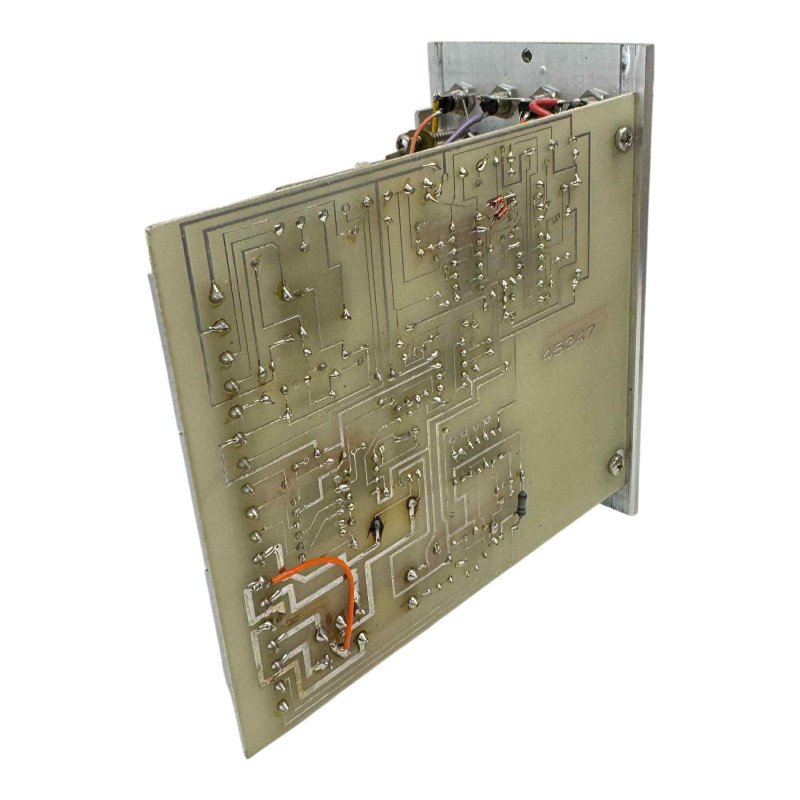 Industrial Control Module with Omron H7ET Hour Meter Power Amplifier Sequencer Panel