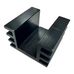 Metal Black Heat Sink 32x30x20mm