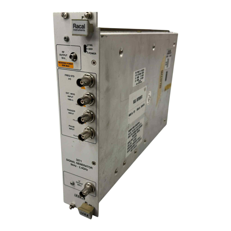 3271 Racal RF Signal Generator VXI 9khz-2.4Ghz Serial Number: 202304/709