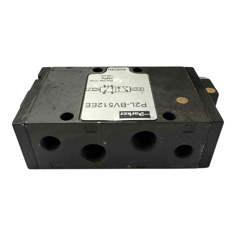 P2LBV512EE NEW PARKER PNEUMATIC 5/2 SOLENOID VALVE 24VDC