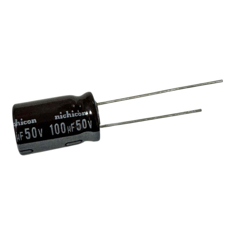 Nichicon Capacitor Radial Electrolytic 100uF 50V 16x10mm