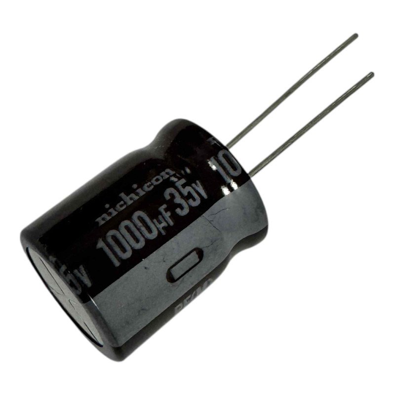 Nichicon Capacitor Radial Electrolytic 1000uF 35V 105C 21x16mm