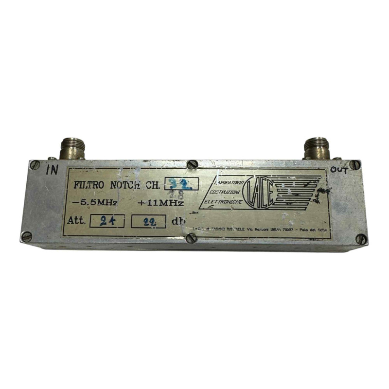 84081 RF Filter Coaxial Notch 788Mhz
