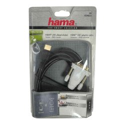 00034033 Hama High Speed HDMI Adapter Cable - DVI/D 1.8m