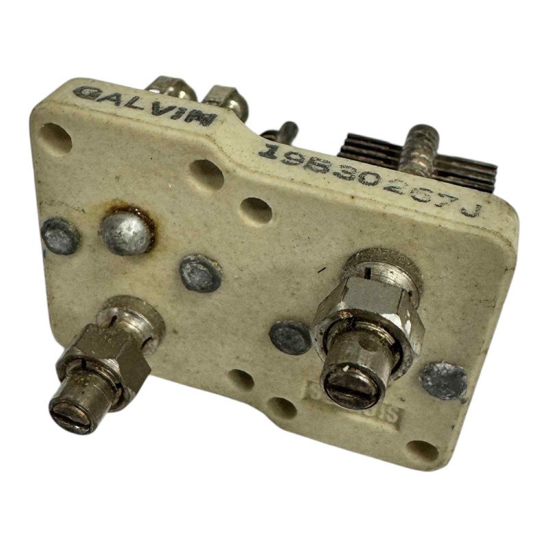 19B30167J Gavlin Double Air Variable Capacitor 2 Sections 5-50pF