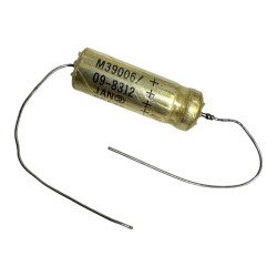 M39006/09-8312 Vishay Capacitor Axial Wet Tantalum 300uF 30v 20% 27x9mm