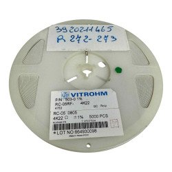 503-0 Vitrohm SMD Resistor 4.22KOhm 4K22 1/8W 1% [Qtyx5000]