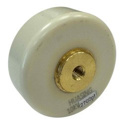 RF Ceramic Capacitor Doorknob High Voltage 2700pF 10kV (10000V) 10% 40x19mm