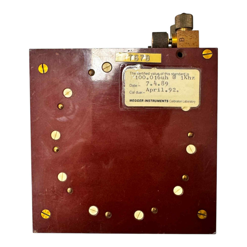 4689/1951 T678 Sullivan Inductor 100uH 1KHz
