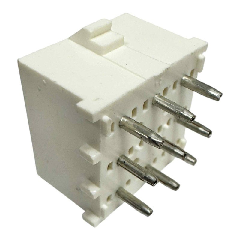 350742-1 TE Connectivity Header Connector 9 Position 9 Pin