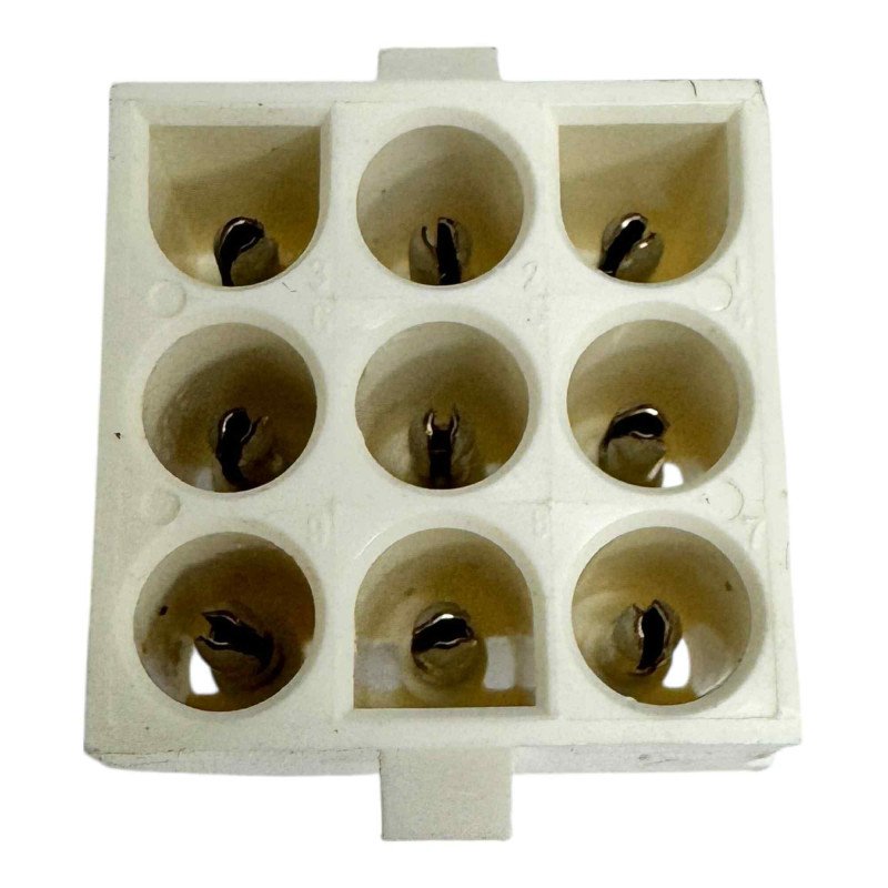 350742-1 TE Connectivity Header Connector 9 Position 9 Pin