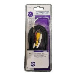 TFS1115 Schwaiger Video Connection Cable 4 Pin 1.5m