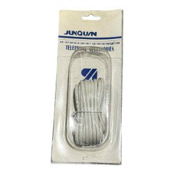 SP107 6P4C Junquan Telephone Cable 6m