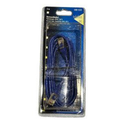 CKB1222 Schwaiger Network Cable Twisted Pair RJ45 CAT5 2m