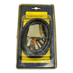 2-330C-SG Audio Video Cable Scart 21 Position Male to 6 RCA Plugs 1.5m