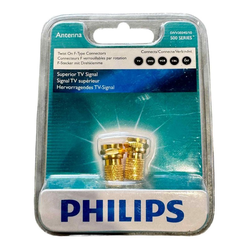 SWV3034S/10 Philips Twist On F Type Connectors