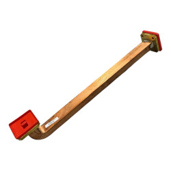 Waveguide Fixed Section 90 Degree WR-75 WR75 L:30CM