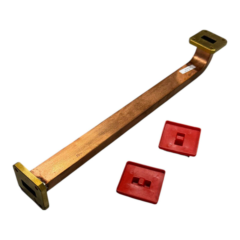 Waveguide Fixed Section 90 Degree WR-75 WR75 L:30CM